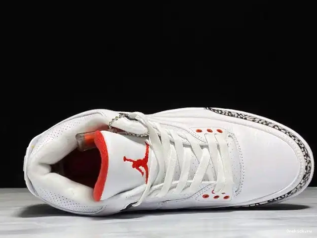 One Kick Jordan NRG THROW Air 923096-101 Retro 3 white LINE